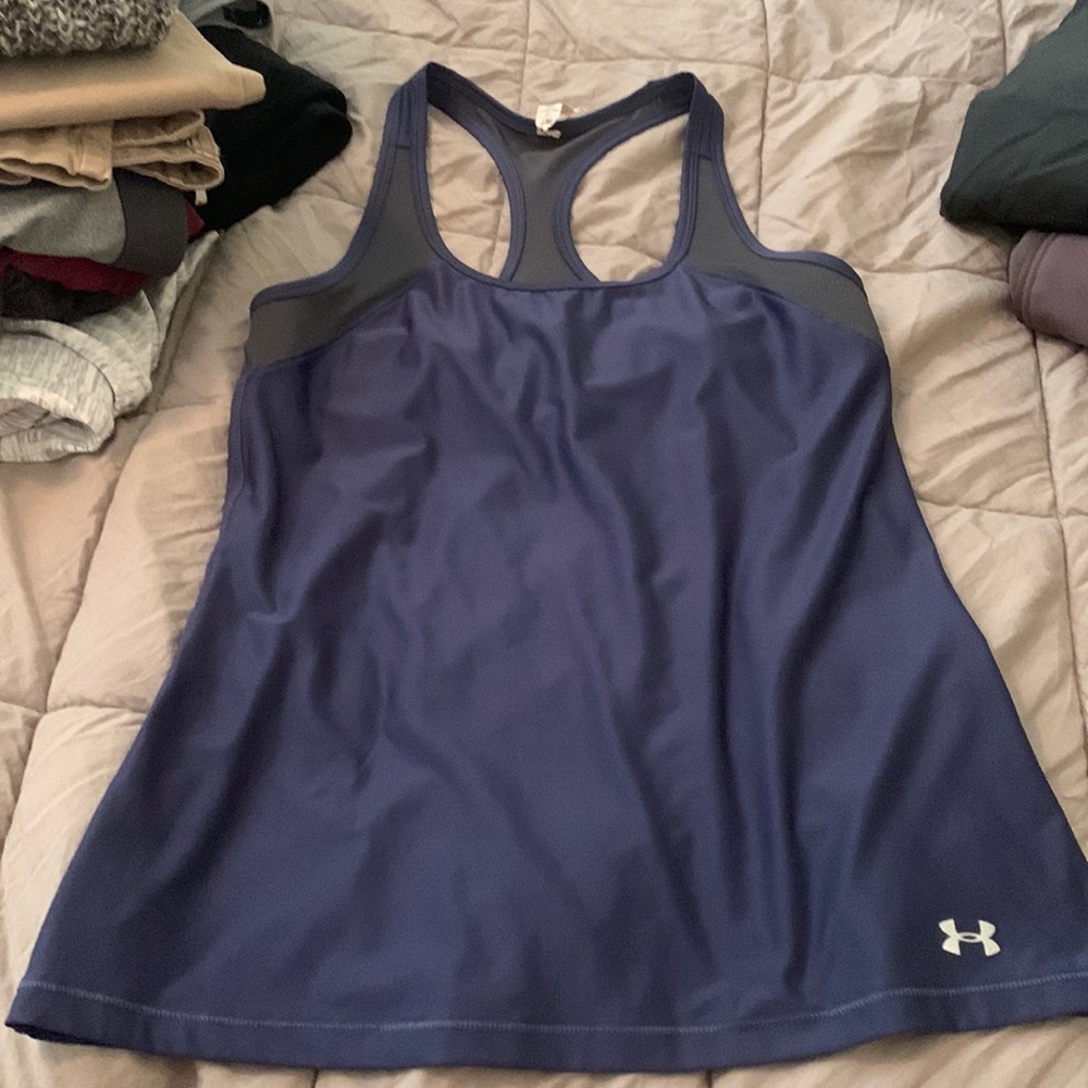 When Under Armour tank top